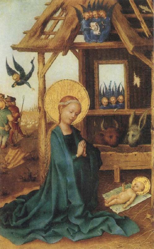 Stefan Lochner Adoration of the Child china oil painting image